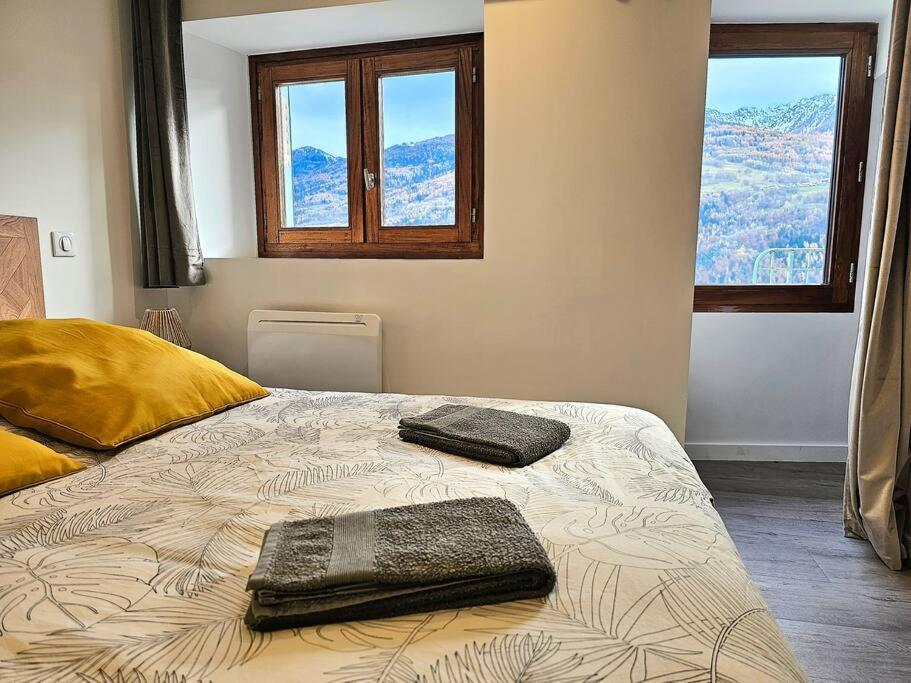Appartement De 80M² Plein Sud Entierement Renove La Plagne Luaran gambar
